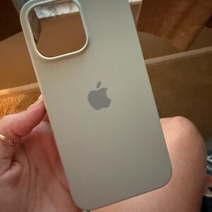 Apple Silicone iPhone 14 Pro Max Case - Light Blue